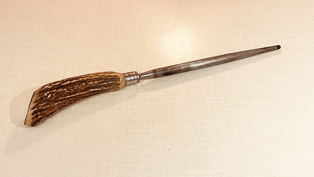 VTG Stag Horn Handle Knife Sharpener