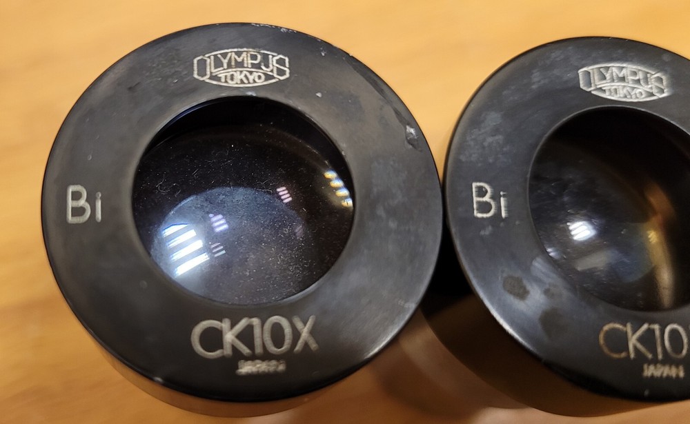 Olympus CK10X eyepieces ocular