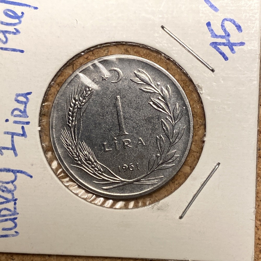 TURKEY - 1 LIRA 1961