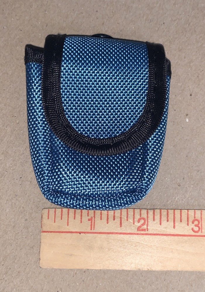 (12) Vertical Rugged Accessory Tool Pouch With Belt Loop & Lanyard 2" x 3"