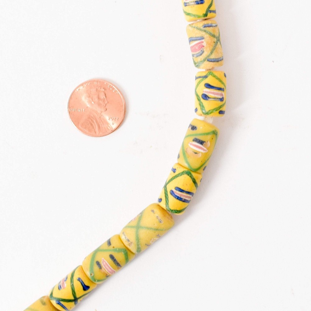 Venetian Yellow Trade Beads