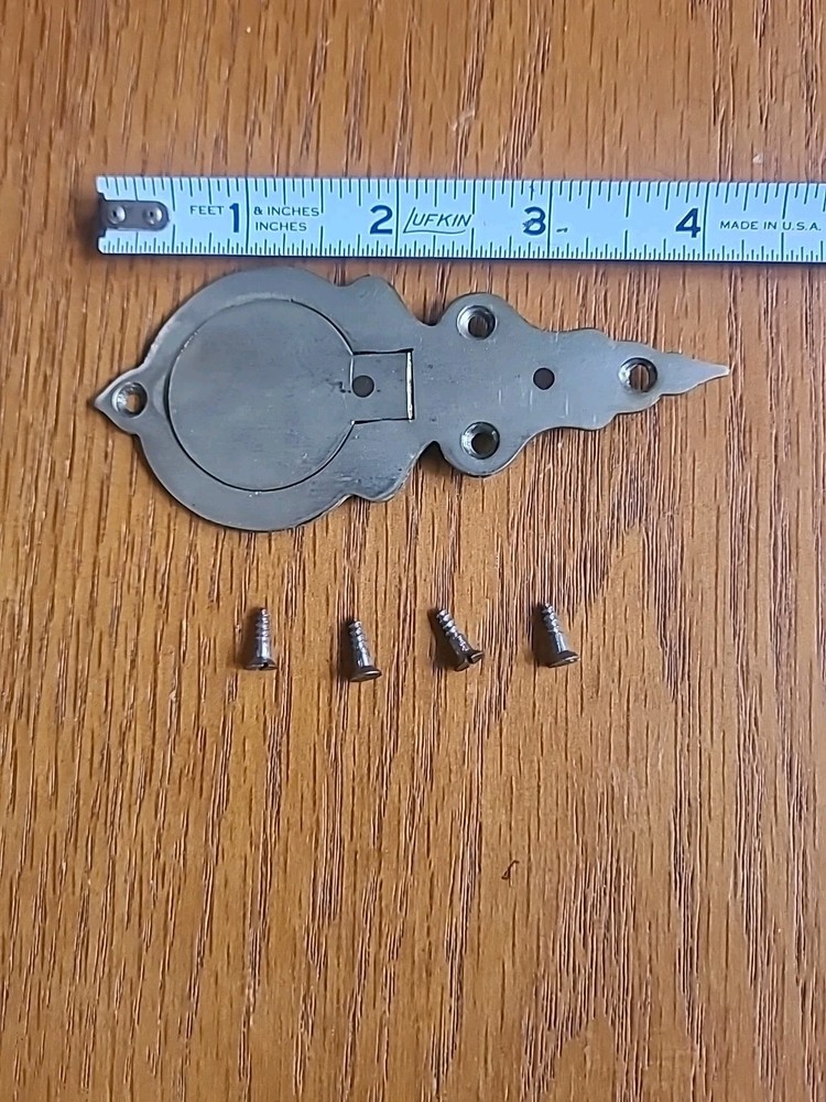 CVA 4 Screw Patch Box W Screws Mountain Rifle Percussion Flintlock Muzzleloader