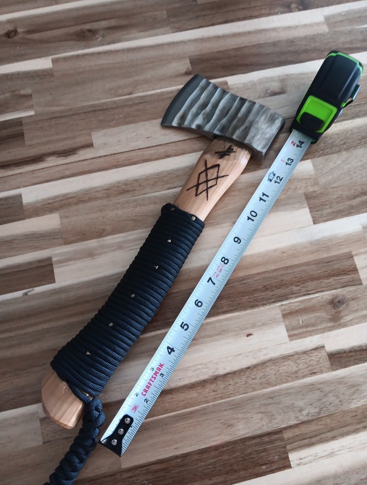 Custom engraved hatchet