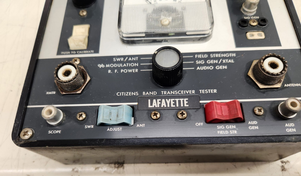 Lafayette Citizen's Band Transceiver Tester - Untested