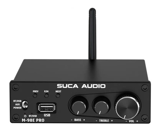 Suca Audio M98E PRO Bluetooth Power Amplifier