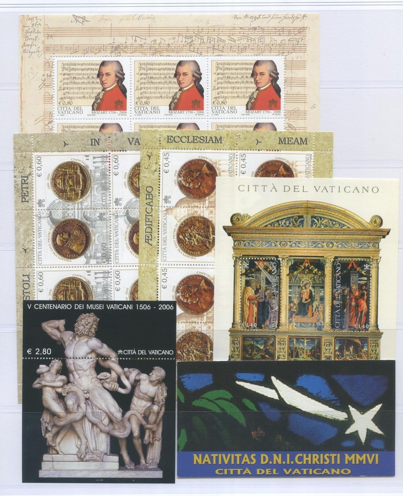 VATICANO 2006 ANNATA CPL. 26V.+5BF+1LB **