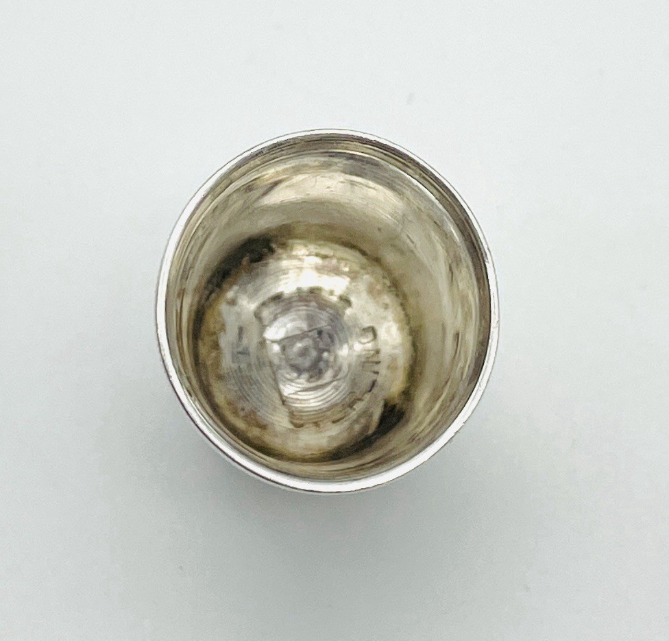 2-Pc Sterling Silver Sewing Thimble Size 11 & Plastic Thimble