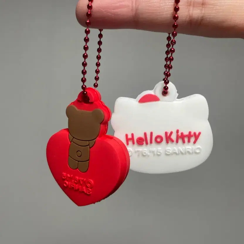 Kitty Key Cover Keychain Set
