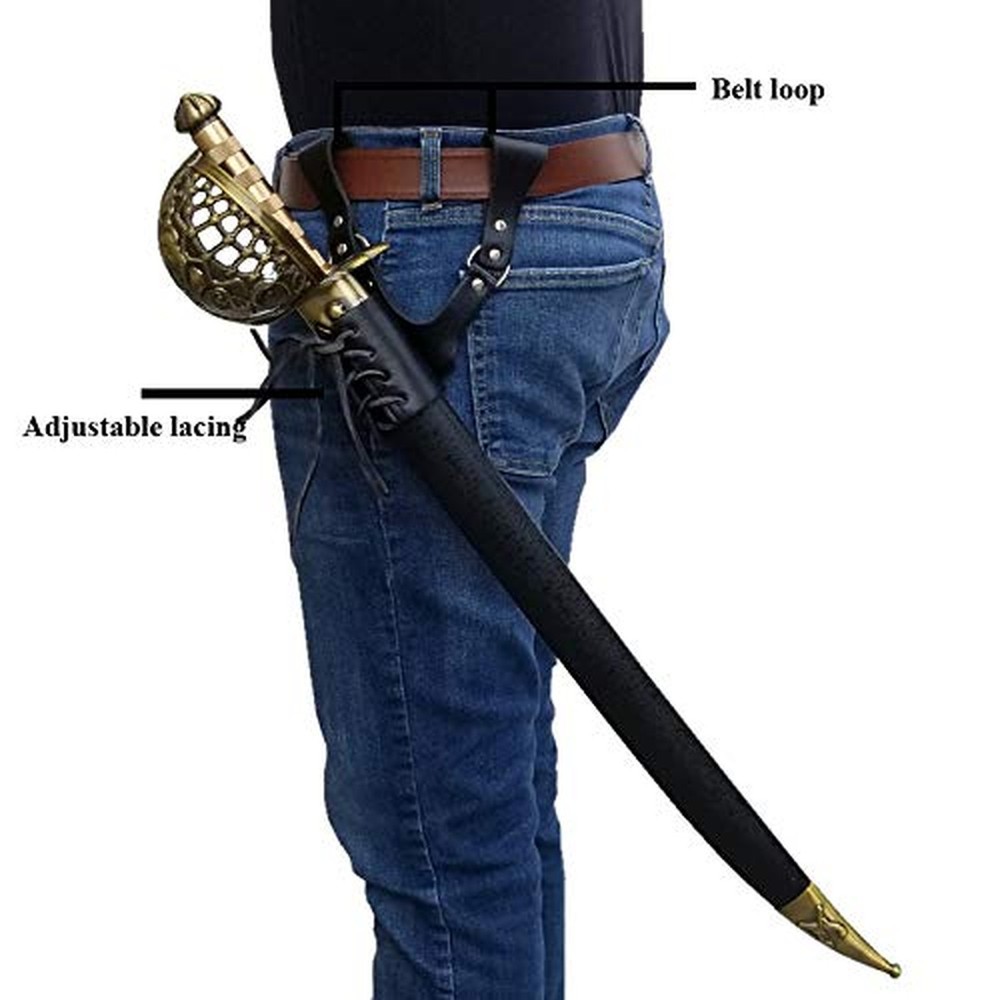 Pirate Sword Deep Blue Sea with Frog