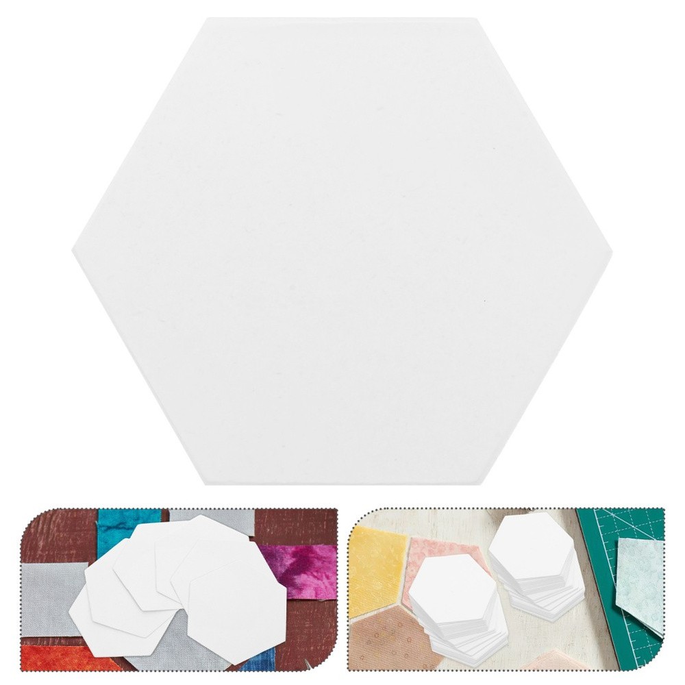 500 Pcs Quilting Templates Stencils Paper Piecing Hexagon Patchwork