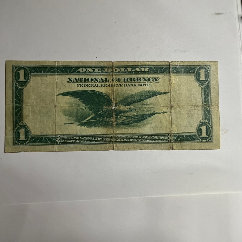 1914 silver certificate dollar