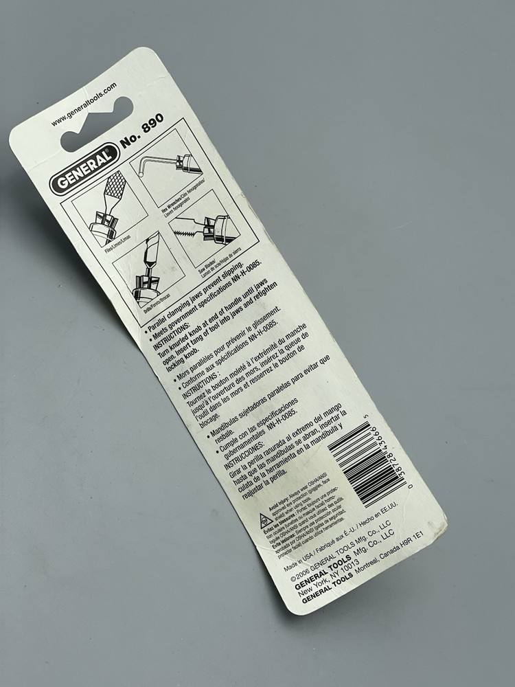 General Tools 890 Adjustable Handle File & Tool Holder