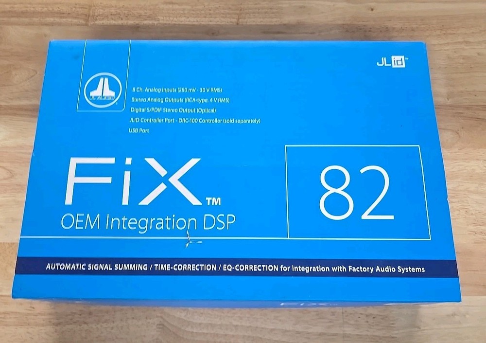 JL Audio FiX™ 82 OEM Integration DSP Processor - Model FiX 82 *USED*
