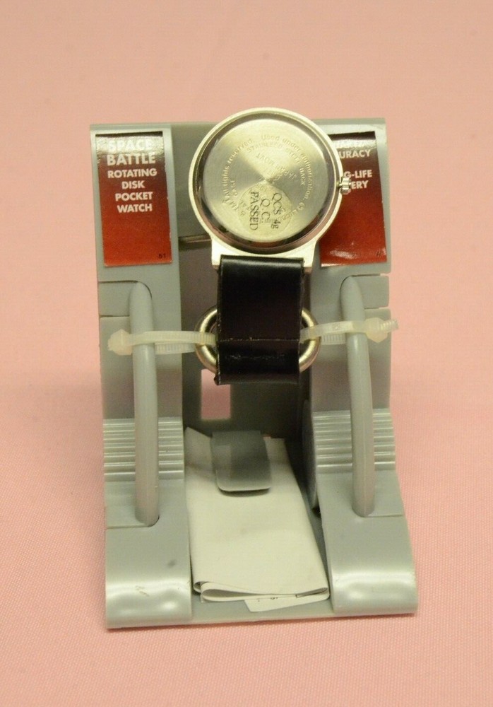 Star Wars Episode 1 Space Battle Rotating Disk Pocket Watch