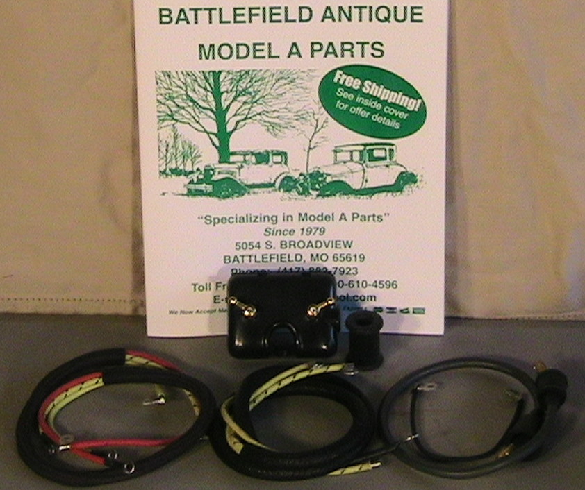 1928, 1929, 1930 and 1931 Model A Ford Complete Engine Wiring Setup