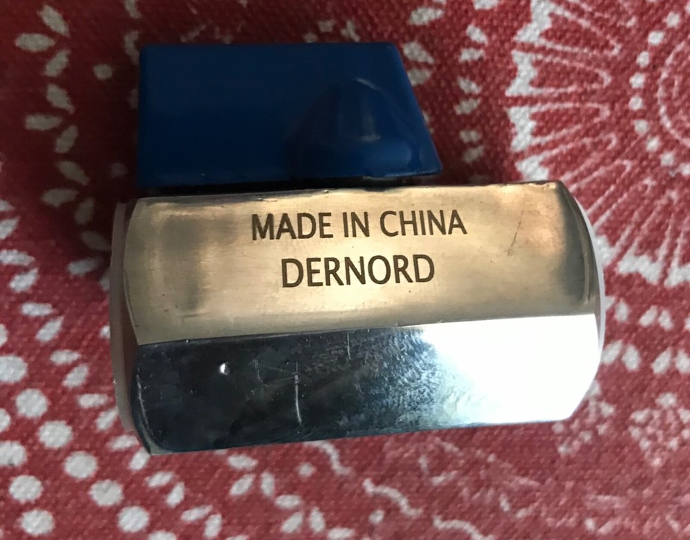 DERNORD Stainless Steel 304  Ball Valve (FEMALE) 1/2"