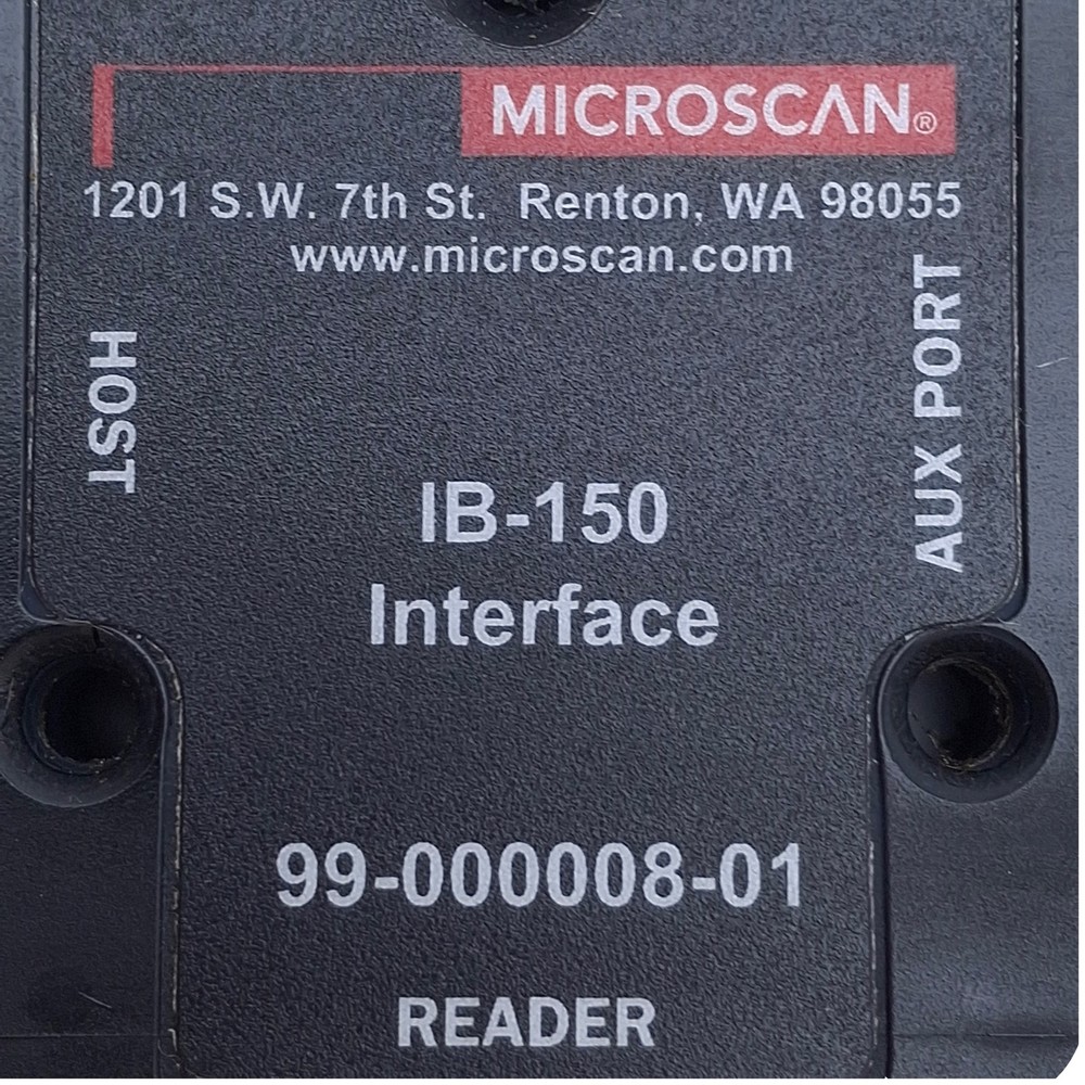 Mircoscan IB-150 Barcode Scanner Controller For 24V 25-Pin Barcode Reader