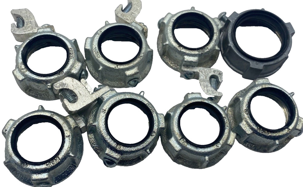 1" SOLARCITY/1637 Banded Bushing-Knockout-Locknuts PACK OF 8🔔