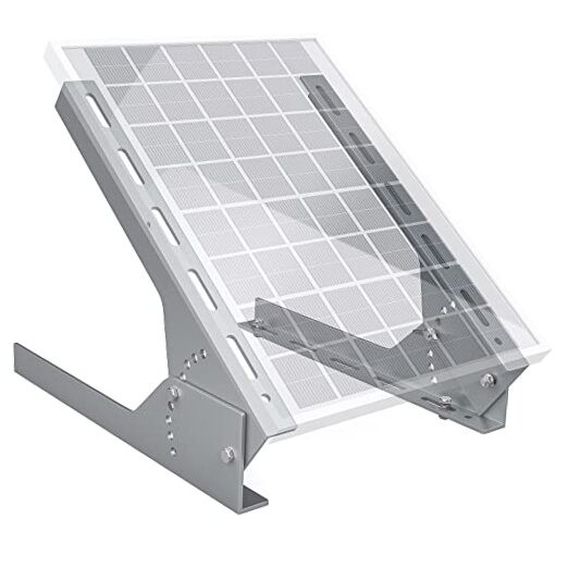 Solar Panel Mount - 13.8in Stand, Angle Adjustable (0-60 Mount Bracket