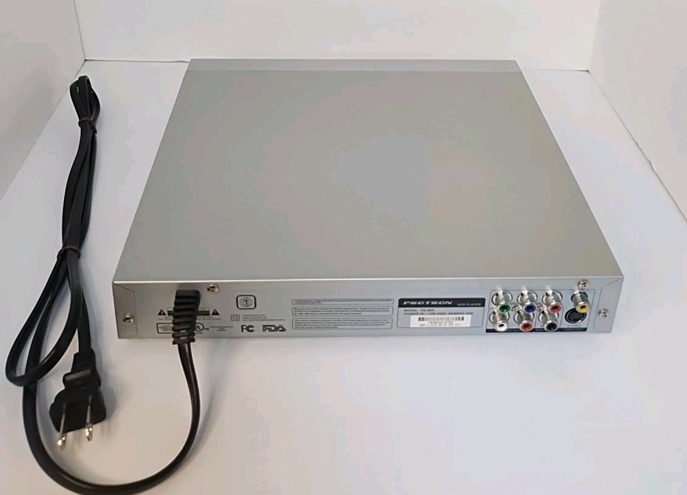 Protron PD-800 DVD/CD Player No Remote - Tested Working ✅✅