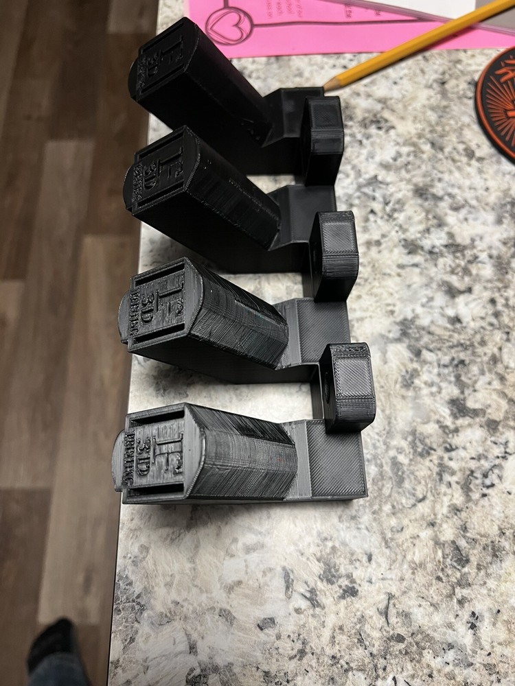 4 Tool Holder for Snap On 14.4v tools CarbonFiber