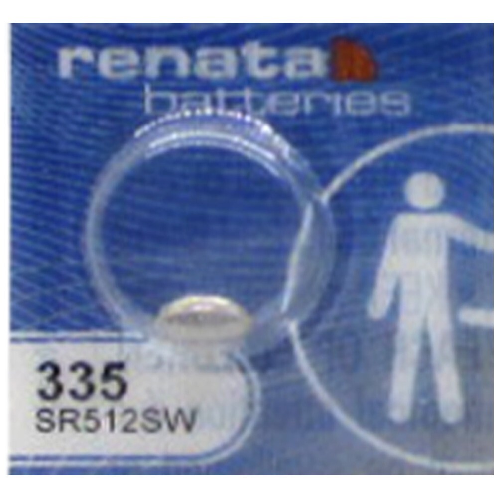 Button Cell Type 335 Battery Renata 5 Pcs