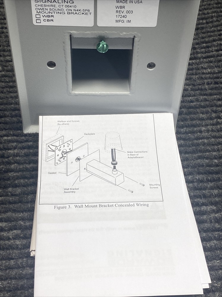 New EDWARDS WBR Wall Bracket/Support Mont 17250