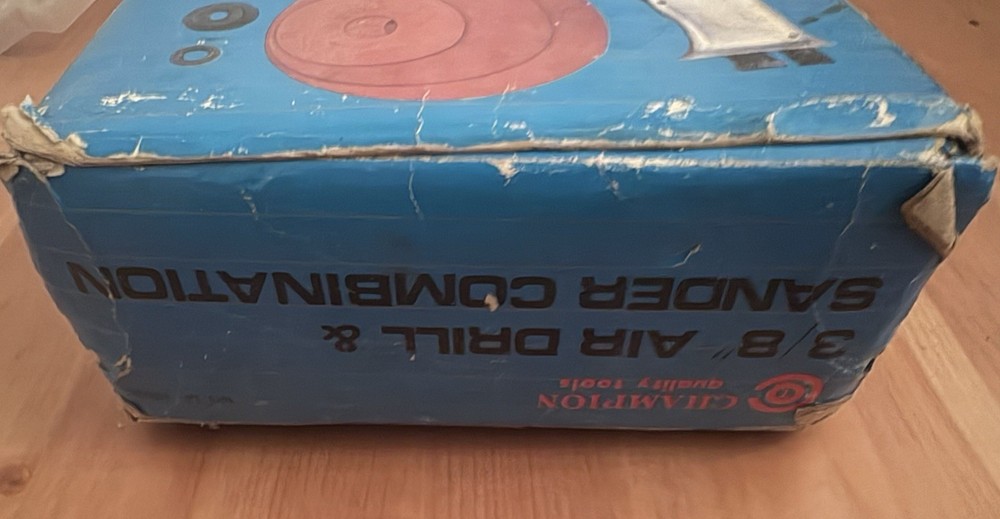 Champion Quality tools 3/8” Air Drill & Sander Combination