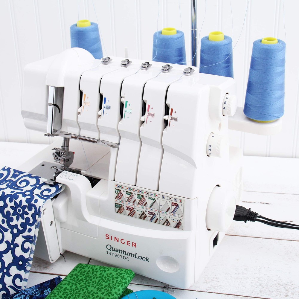 Serger Thread Polyester Sewing 2750 Yard Cone 40/2 Pine Green Overlock