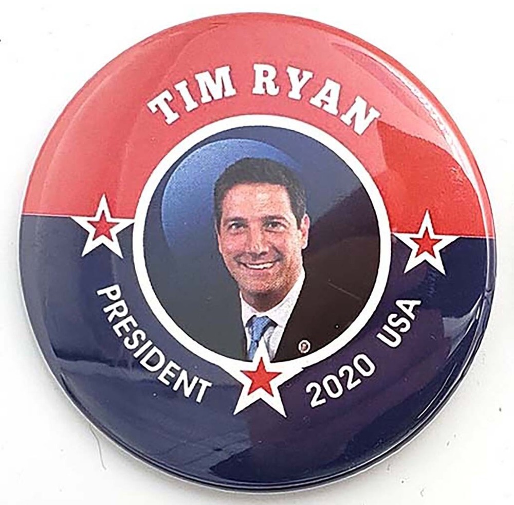 2020 Tim Ryan Democratic Campaign Button