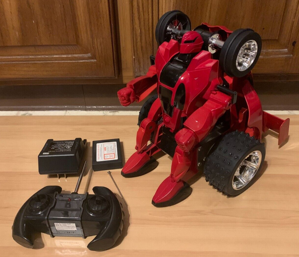 RC Transforming/Mutating Robot/Car Red
