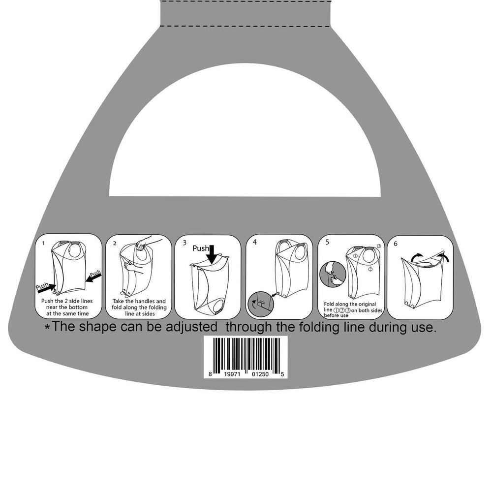 Laundry Hamper Origami Bag