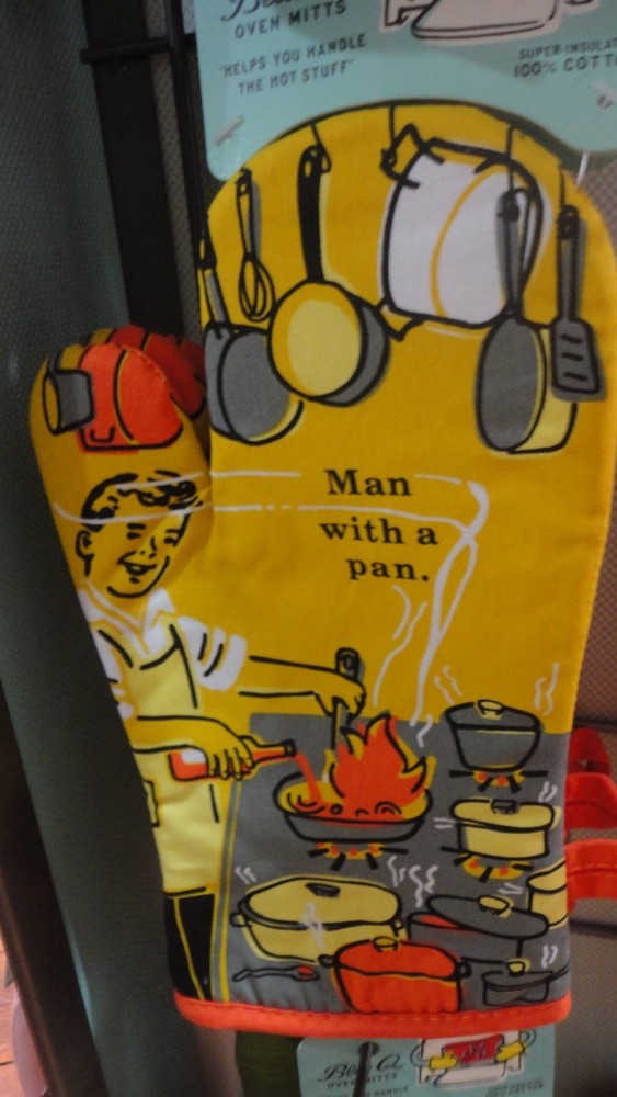 Oven - Man with a pan