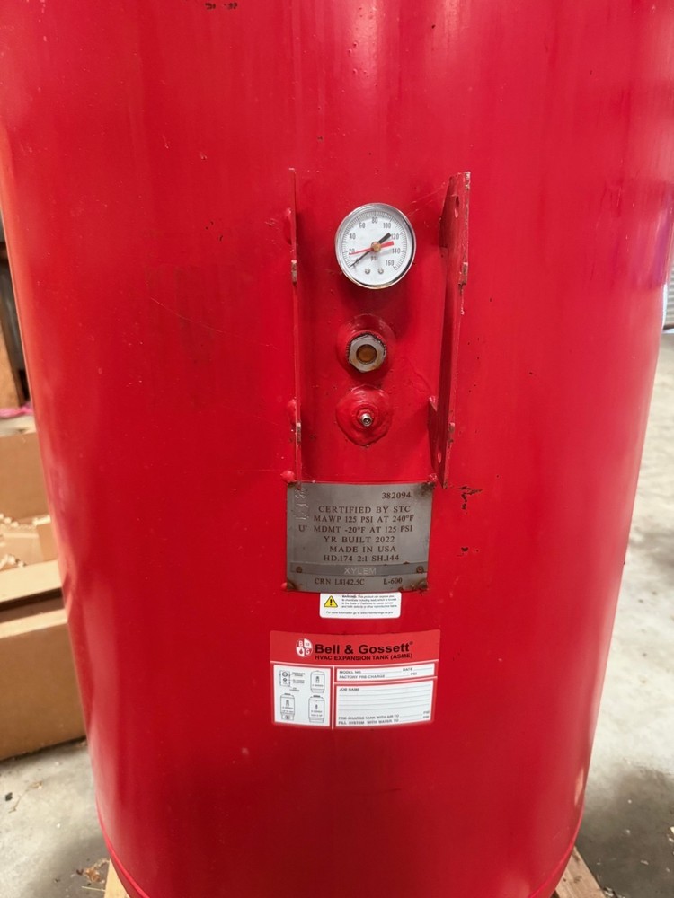 bell & gossett expansion tank B series 382094