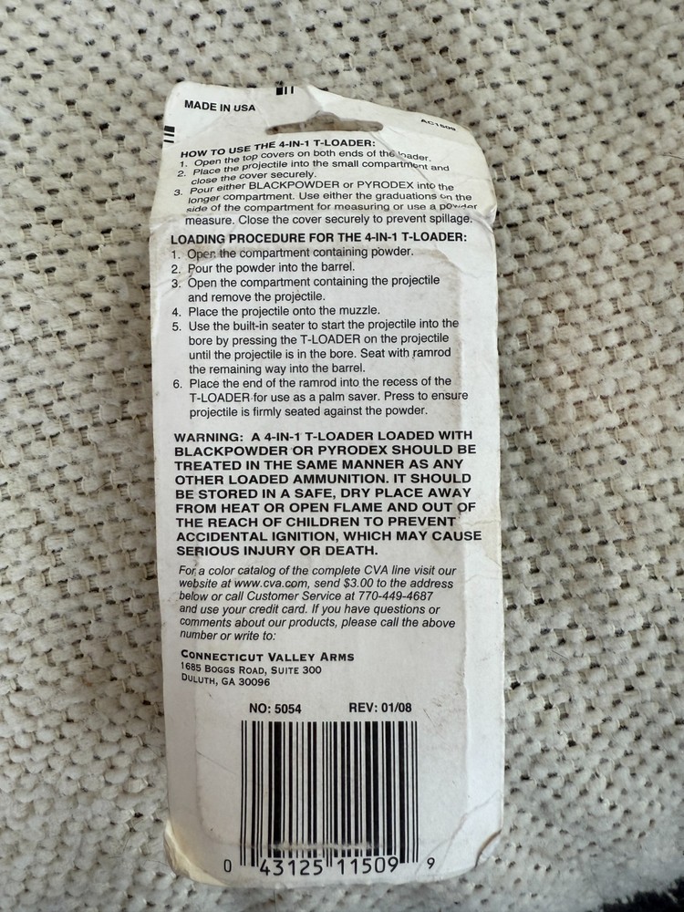 CVA AC1509 4 in 1 Loader