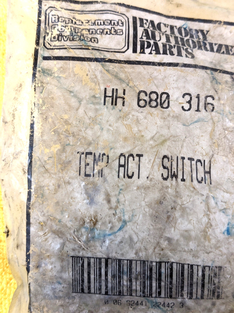 Carrier HH 680 316 Temp. Act. Switch