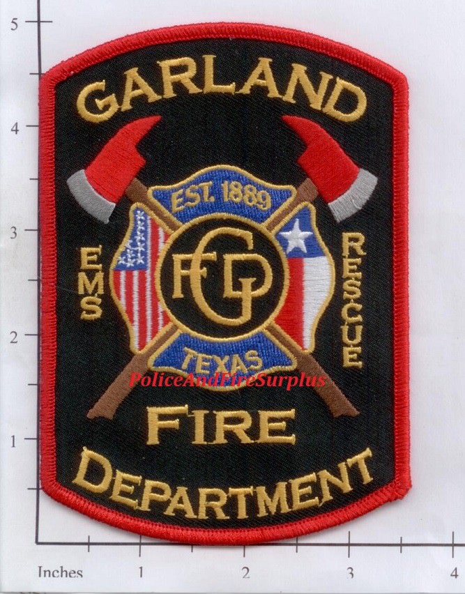 Texas - Garland TX Fire Dept Patch