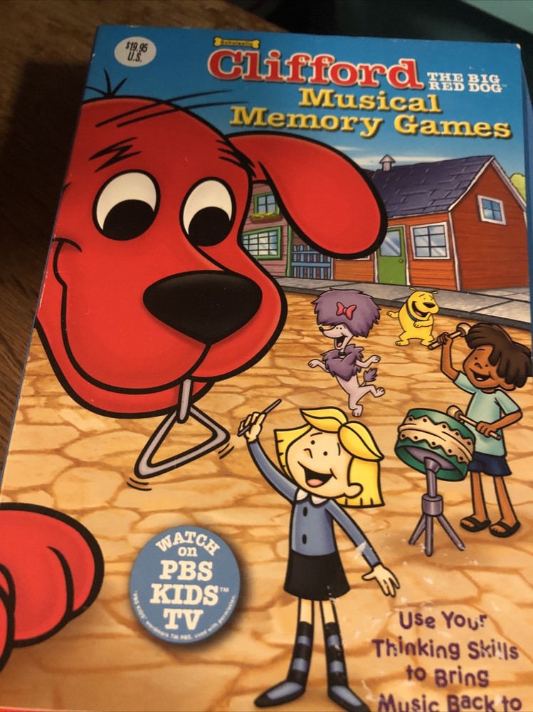 Clifford Music Memory Games Software Ages 4-6