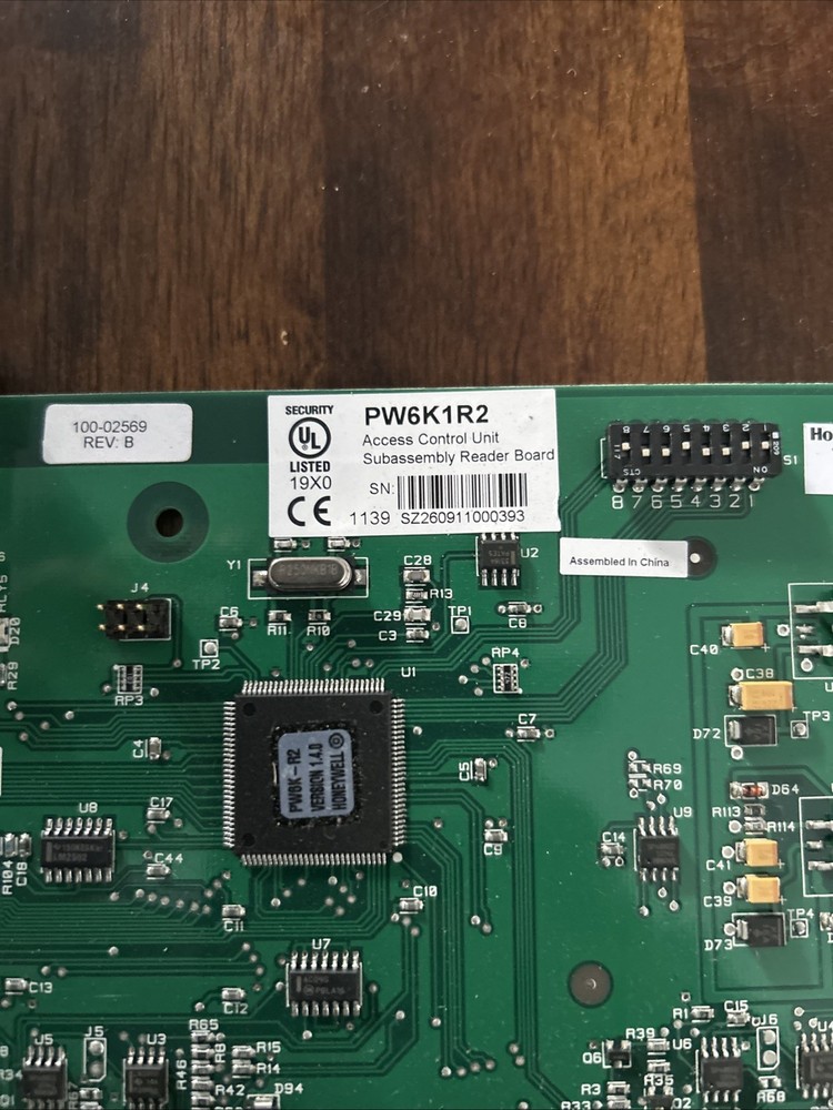 Honeywell PW6K1R2 Access Control Unit Subassembly 2 Reader Module Board