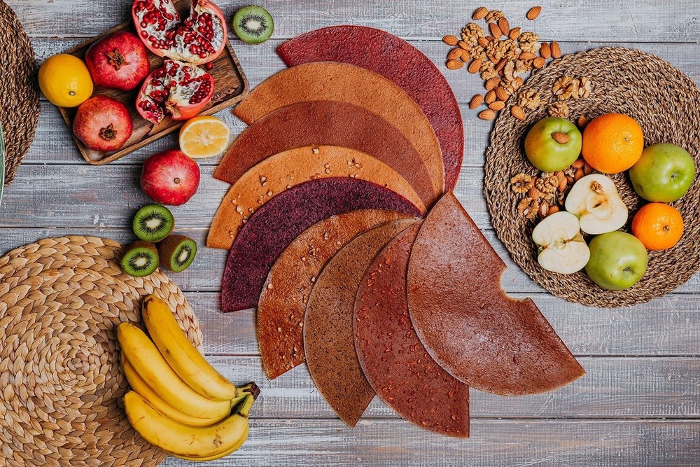 4 Fruit Leather Silicone Dehydrator Sheets with EDGES - NON-Toxic C... Fast Ship