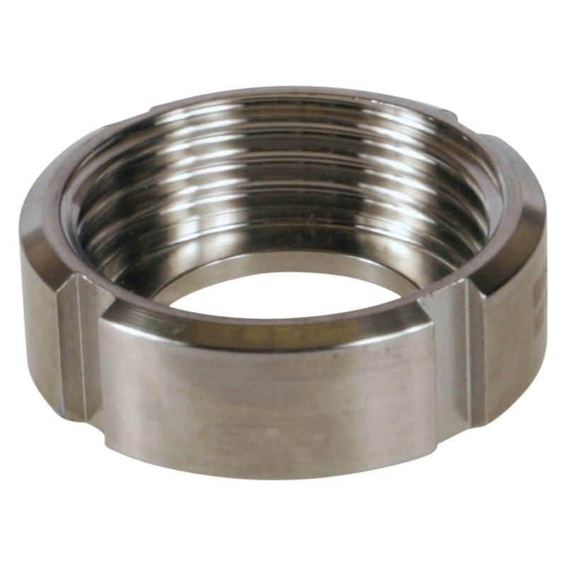 DIN Round Nut | 25mm (1 inch) - Sanitary SS304 (3 Pack)