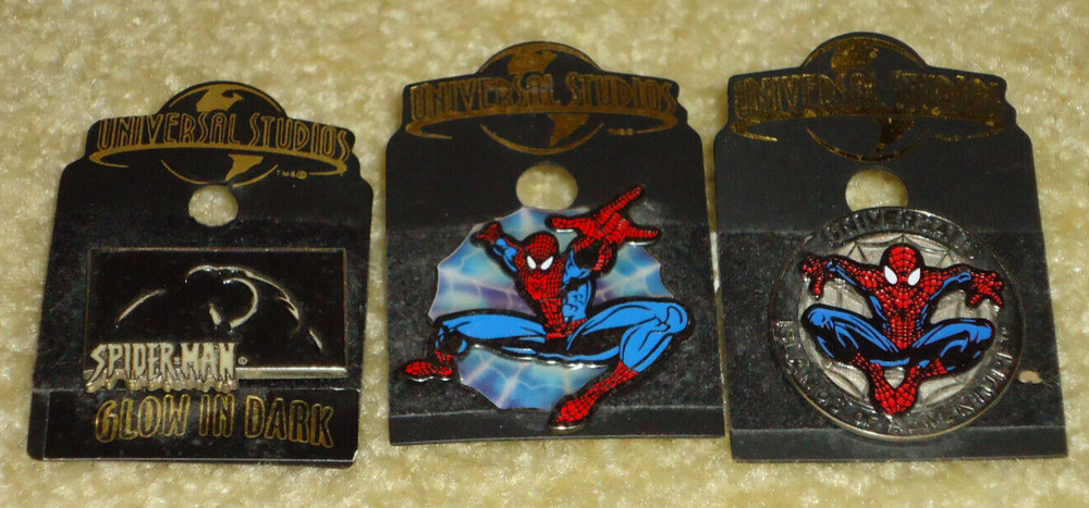 2004 Marvel/Universal Studios Florida: Spider-Man 3D Ride- Custom 3-Pin Bundle!