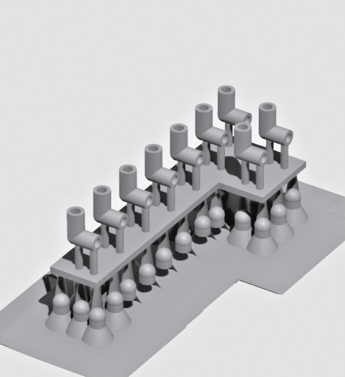 1/25 3D Resin Spark Plug Boots Scale Model Kit Parts