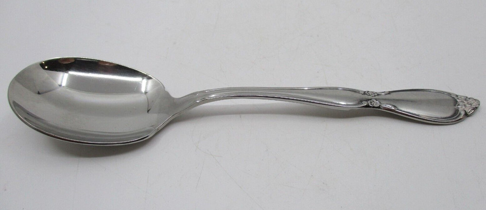 ONEIDA STAINLESS CHATELAINE SUGAR SPOON  - 6"  02I