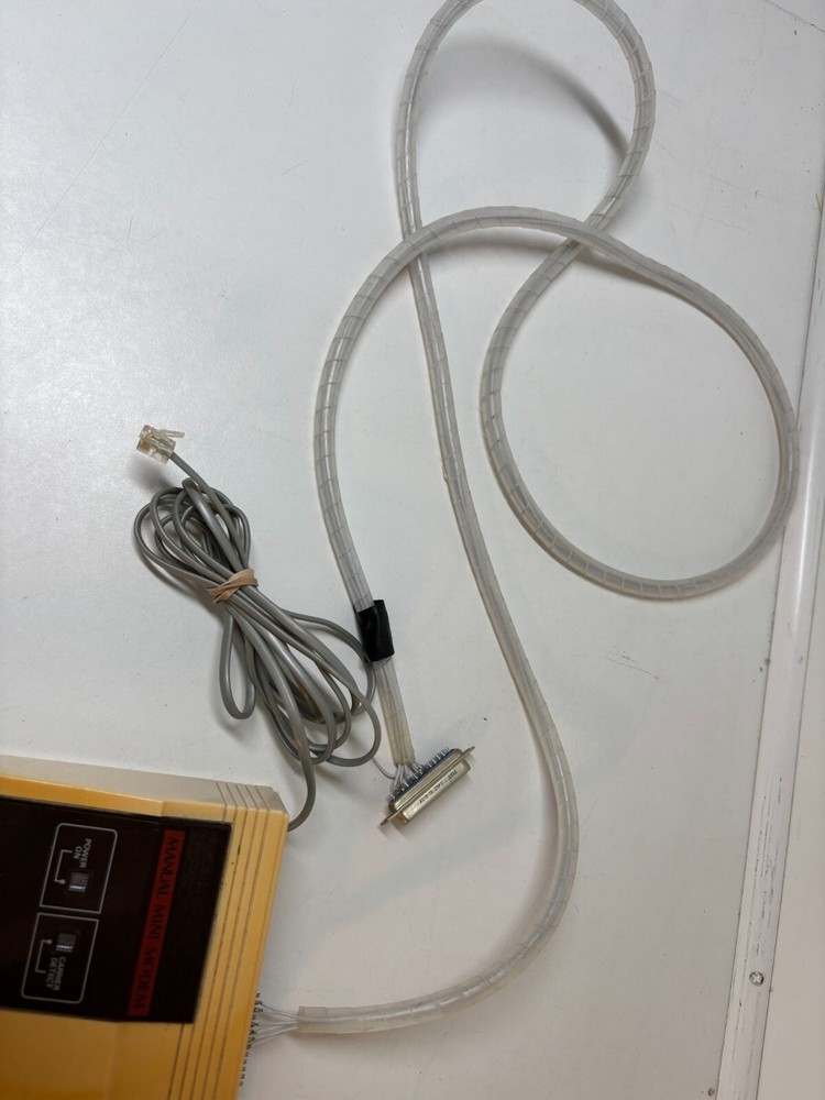 Muraphone MM-100 Manual Mini Modem With Power Adapter & Cables