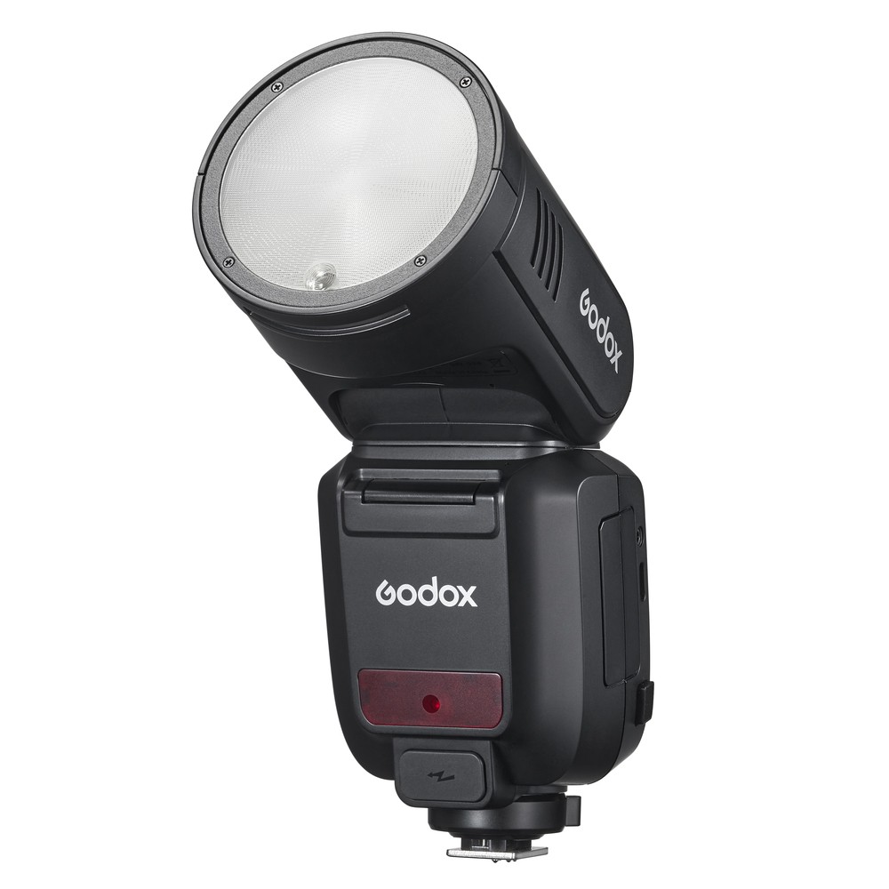 US Godox V100C Round Head Camera Flash Wireless Transmission Speedlight Flash