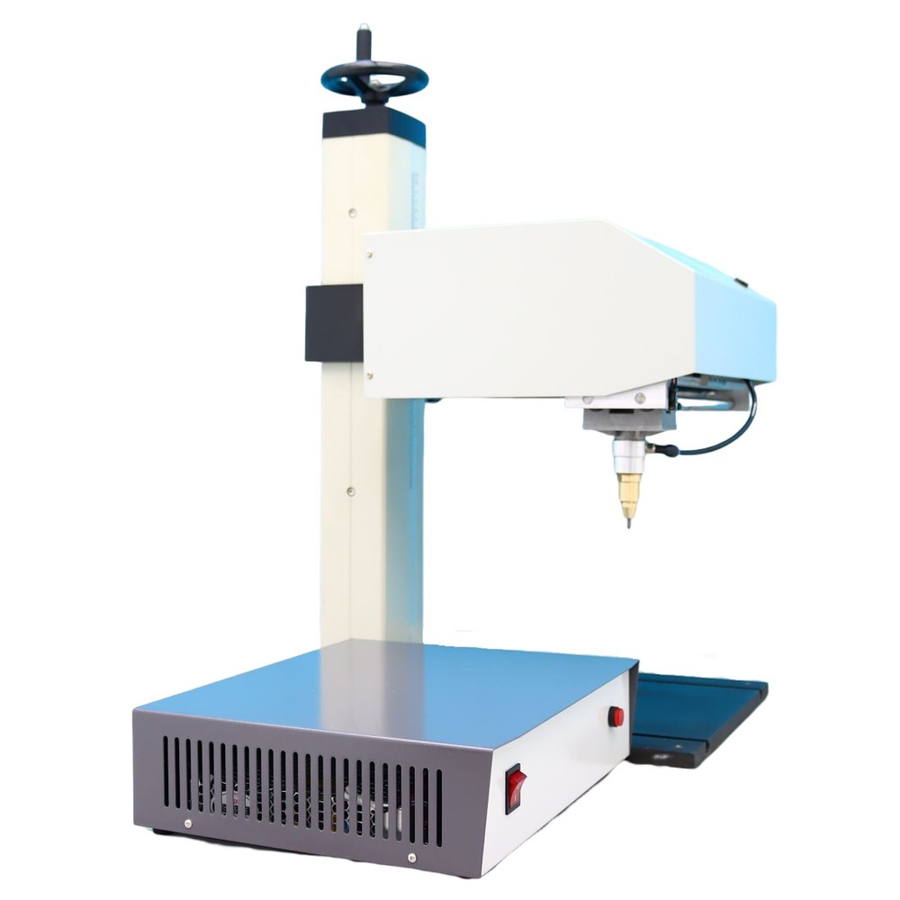 110V Pneumatic Marking Machine Dot Peen for Surface Marking+Extra Rotation Axis