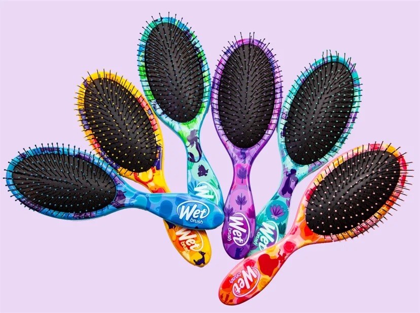 Wet Brush 2 Piece ASSORTED Colors, Patterns, Prints & Sizes - Bulk (No Boxes)