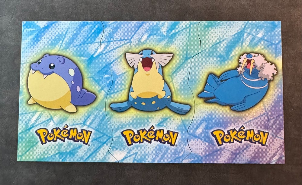 Pokemon TOPPS Advanced Challenge - DIECUT complete 18/18 - EXCELLENT +Charizard