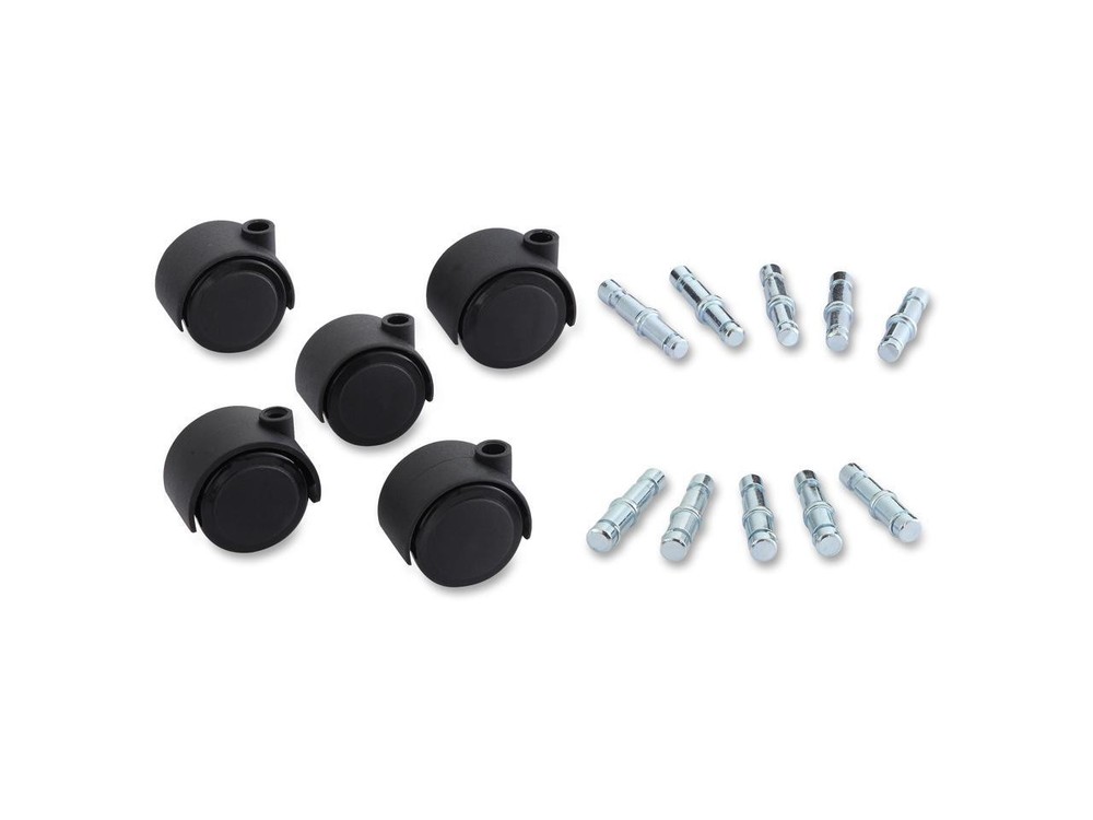 Lorell Soft Wheel Deluxe Casters Set